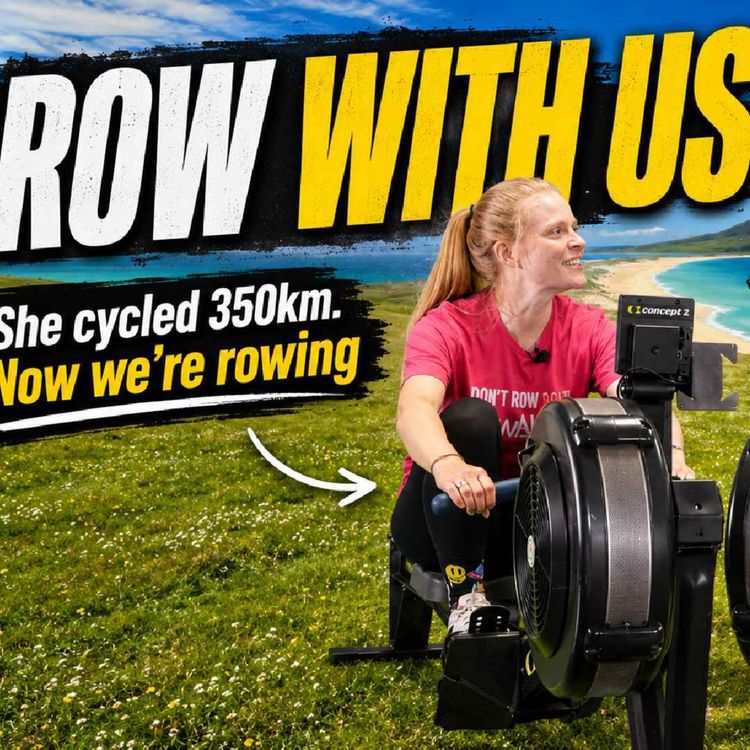 cover art for 21 Minute Simple Rowing Workout | Jo's 350km Scottish Island Adventure