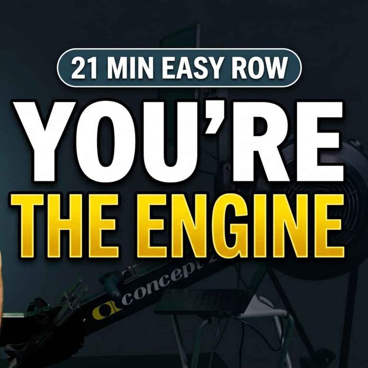 cover art for Drag Factor Doesn't Matter – YOU DO - 21 Minute Follow Along Rowing Workout