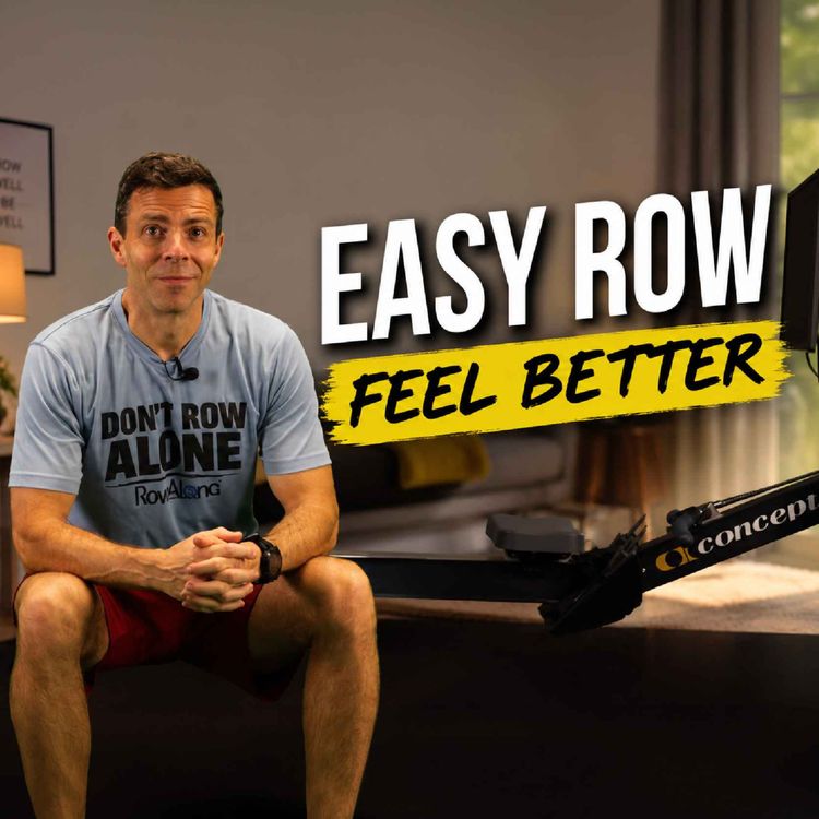 cover art for Row With Me For 25 Minutes — Low Rate, Low Intensity, Big Results