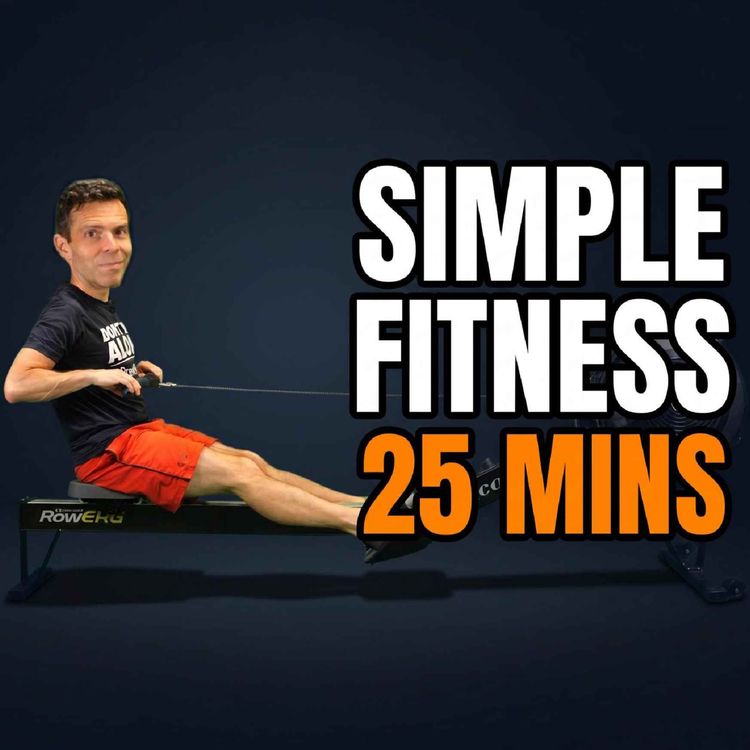 cover art for Row Smarter, Not Harder — 25 Minutes Easy Rowing With Technique Coaching