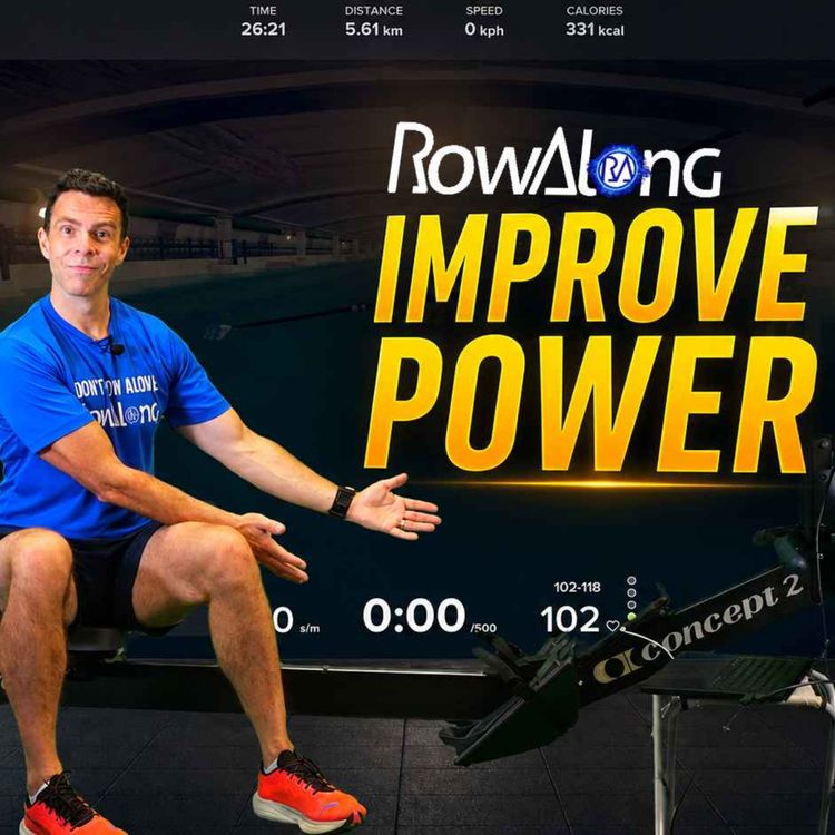 cover art for Get More Rowing Power Without Rowing Harder | 25-Min Rowing Workout