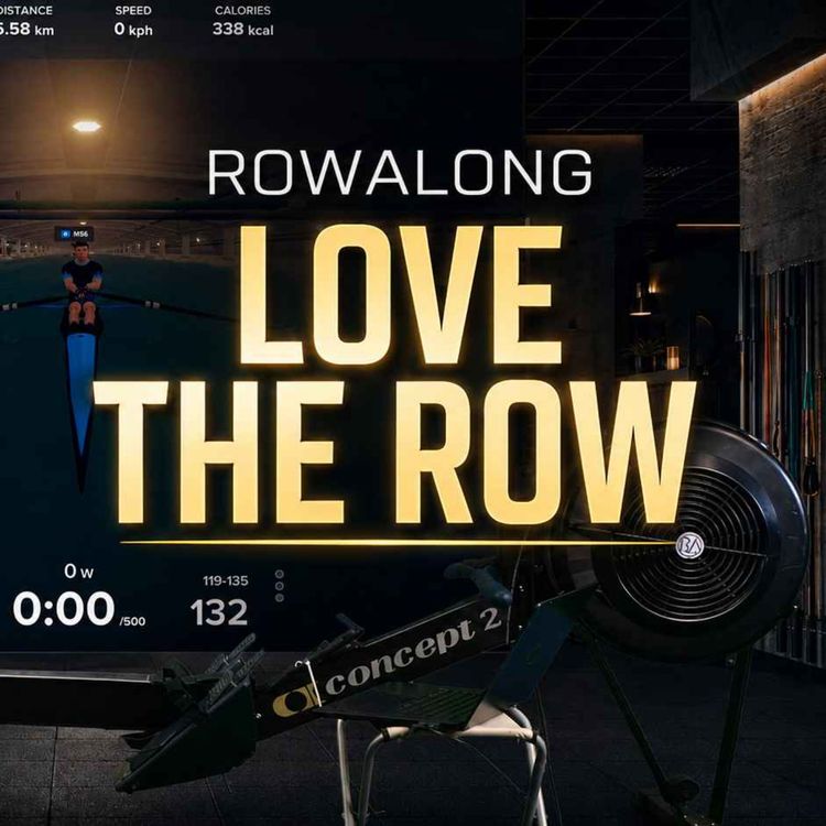 cover art for Enjoy the Workout, Build the Fitness | 25-Min Easy Rowing Workout
