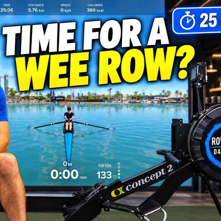 cover art for Workout, Don’t Burn Out | Rowing Machine Workout to Build Fitness