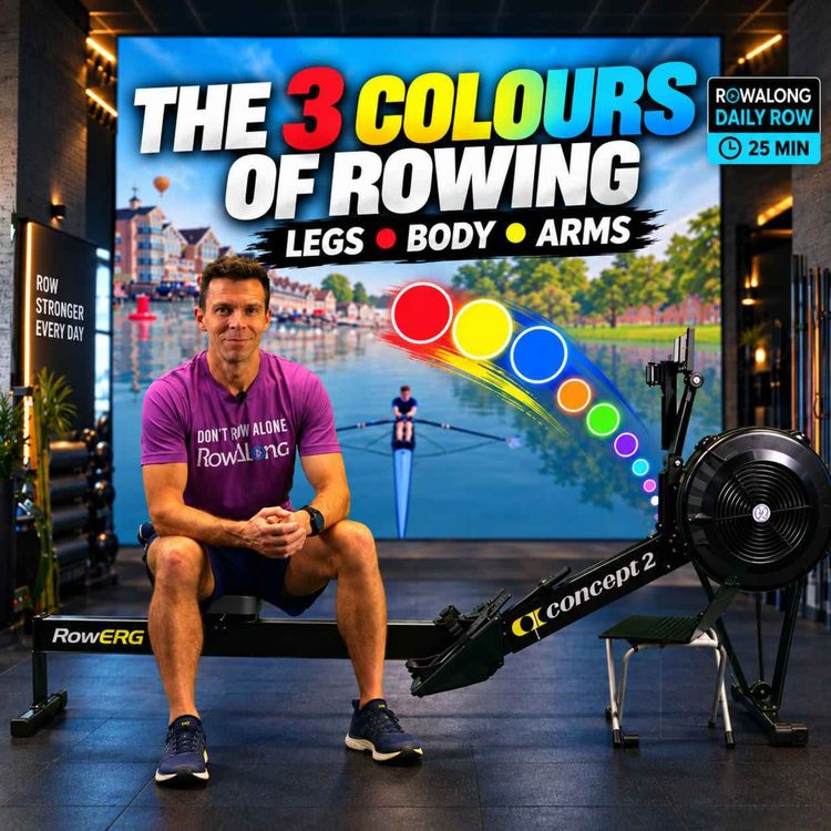 cover art for Learn the Basics, and Build From There | Follow Along Rowing Workout