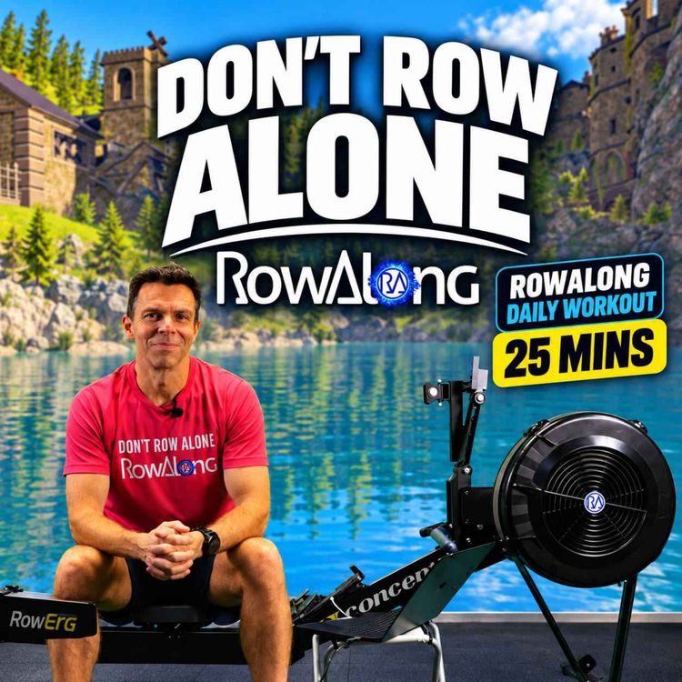 cover art for Don’t Row Alone | 25 Minute Follow Along Rowing Workout