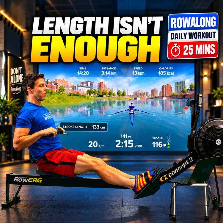 cover art for Get More From Every Stroke | Follow Along Rowing Workout