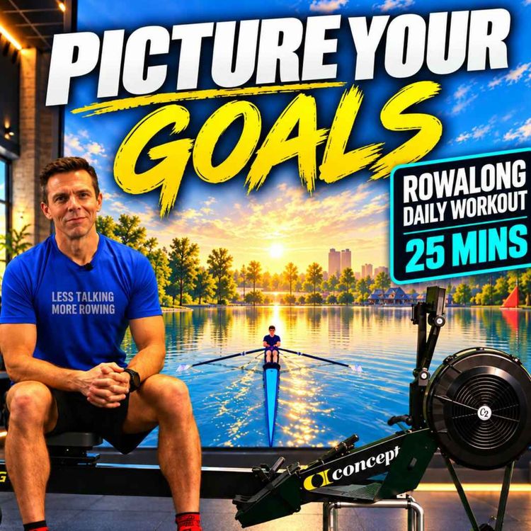 cover art for See Your Goal — Then Row Towards It | Follow Along Rowing Workout