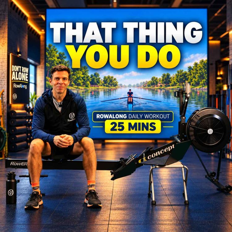 cover art for The Row You Can Keep Coming Back To | 25 Minute Follow Along Workout