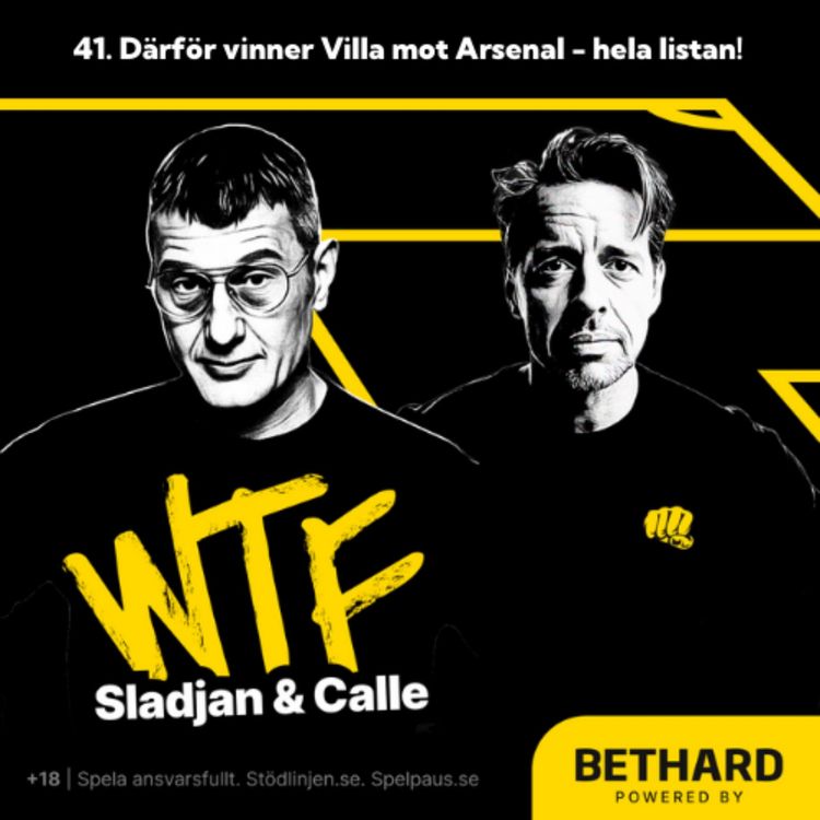 cover art for 41. "Därför vinner Villa mot Arsenal"