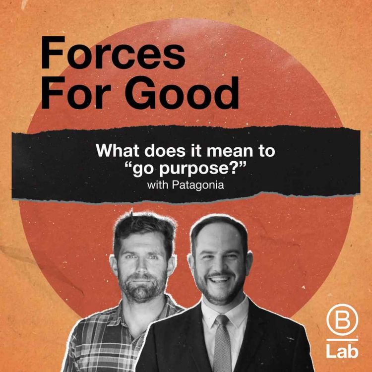 cover art for What does it mean to “go purpose?” with Patagonia