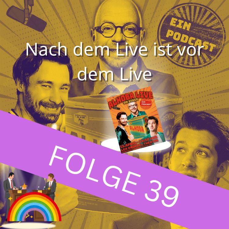 cover art for Folge 39: Nach dem Live ist vor dem Live