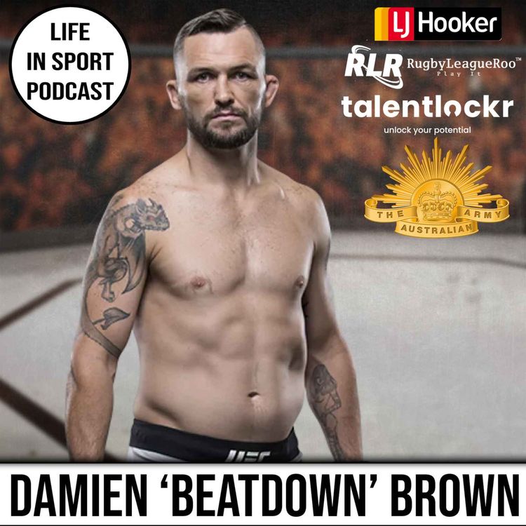 cover art for Episode 185 | Damien 'Beatdown' Brown Interview