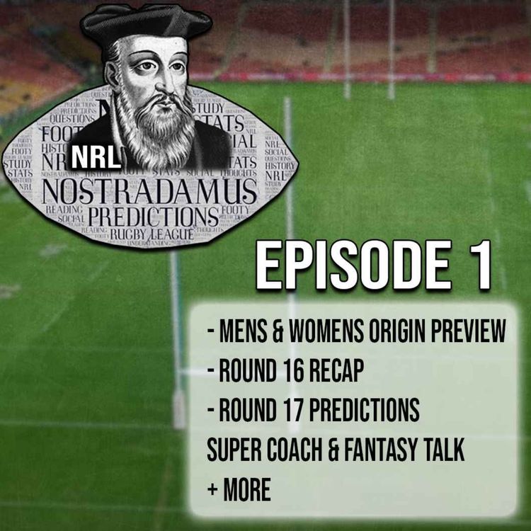 cover art for NRL Nostradamus Episode 1