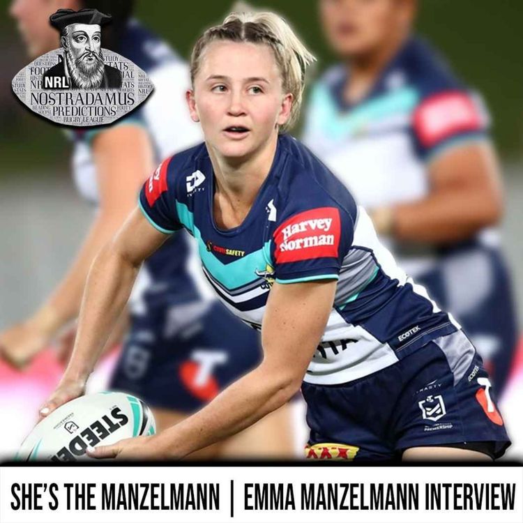 cover art for NRL Nostradamus | Emma Manzelmann Interview