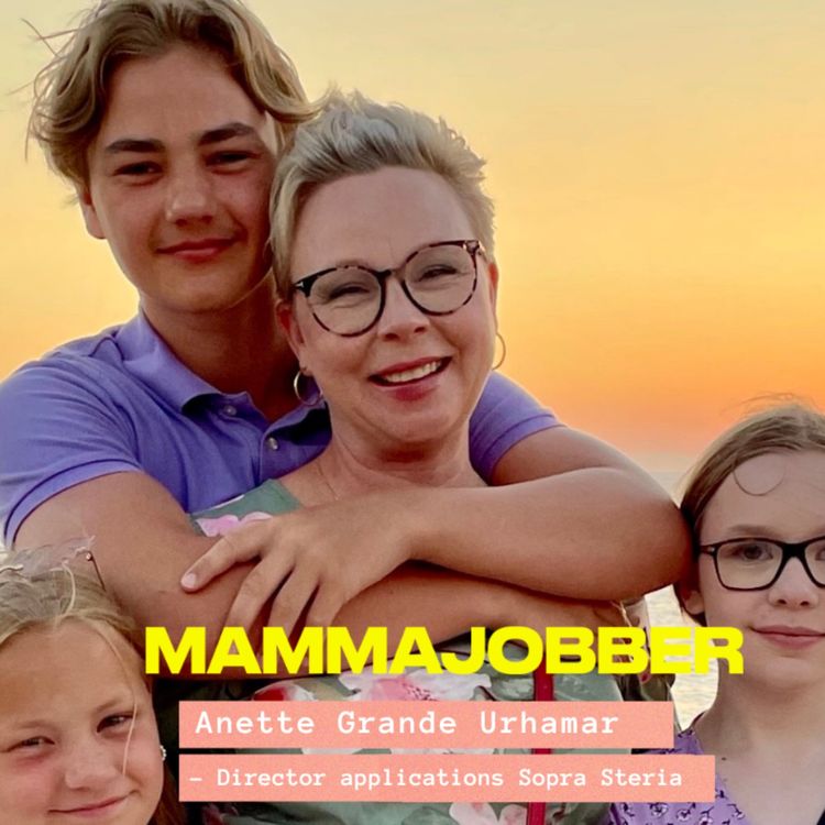 cover art for Anette Urhamar "fire barn og lederjobb!