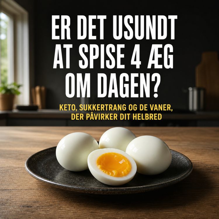 cover art for Er det usundt at spise 4 æg om dagen?