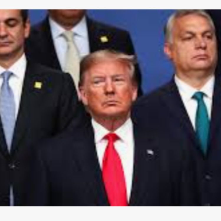 cover art for Trump, Orban, Meloni, Le Pen, Farage: the right unites around immigration