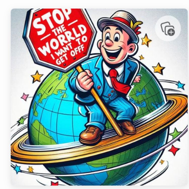 cover art for "Stop the world, we want to get off": SF takes offence at the 'militarisation of the EU'. A poor month for the Irish consumer. REal wage growth might come to the rescue.