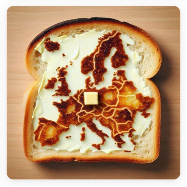 cover art for Draghi to Brussels: do whatever it takes or the EU is toast. Irish inflation, American debt and the mystery of still too high Euro interest rates.