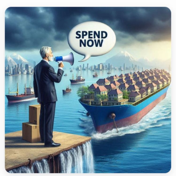 cover art for A central banker urges government to spend. That's a sentence we never thought we would write