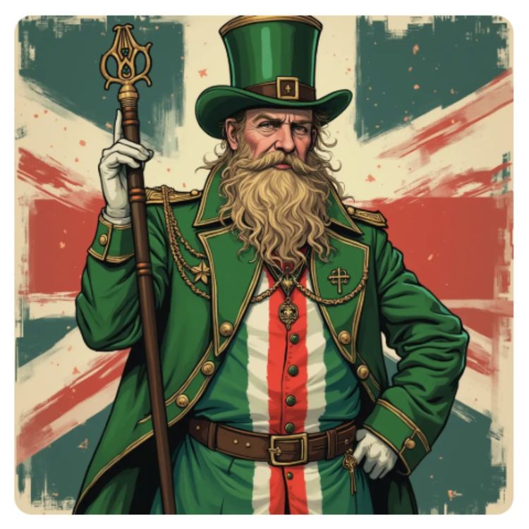 cover art for Happy St Patrick's Day! Ireland's place in the world - the threats and opportunities