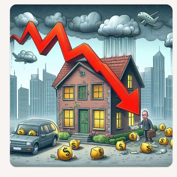 cover art for Will house prices be crushed by the Trump recession? Who wants to go back down the mines?