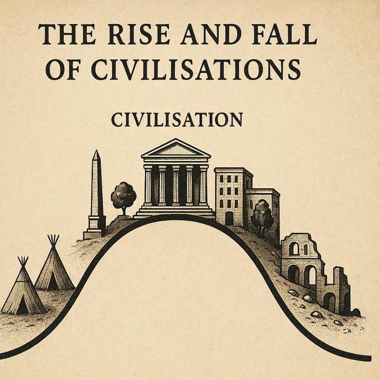 cover art for Raising a flag to mark the demise of Western civilisation. Buying gold and selling...everything?