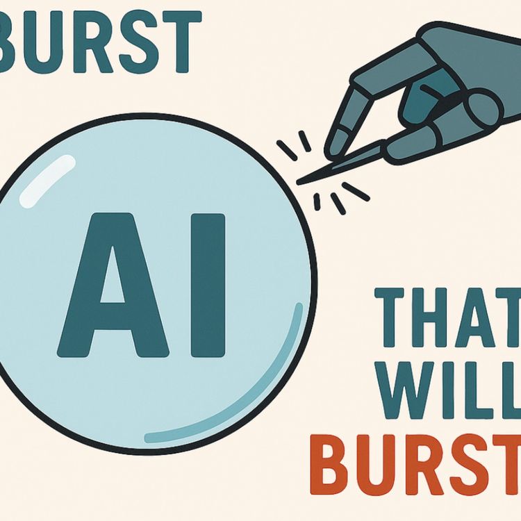 cover art for The evils of social media & the internet's 'enshittification'. The great AI Bubble: when will it burst?