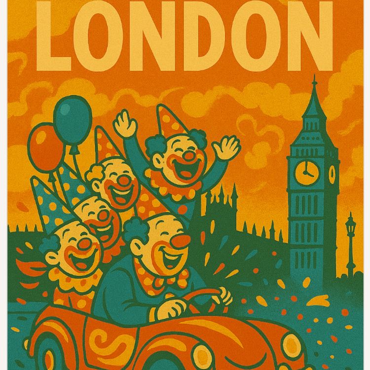 cover art for Another Liz Truss moment for the UK? Clown car government in full view