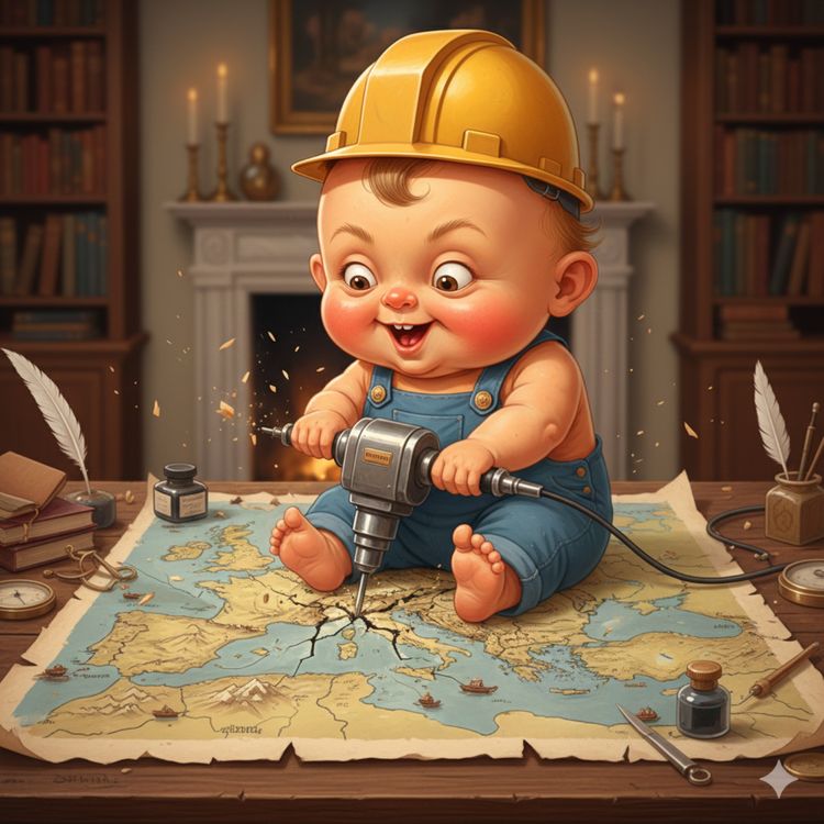 cover art for Trump declares war on the EU. It's time for someone to stand up. Anyone.