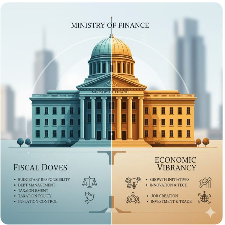 cover art for Give the task of managing the domestic economy to the IDA. Restrict the Finance Ministry to bean counting