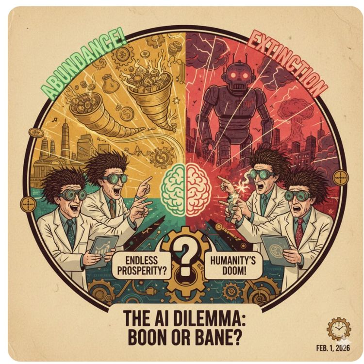 cover art for Is the AI race winnable?Where is the ROI & productivity?