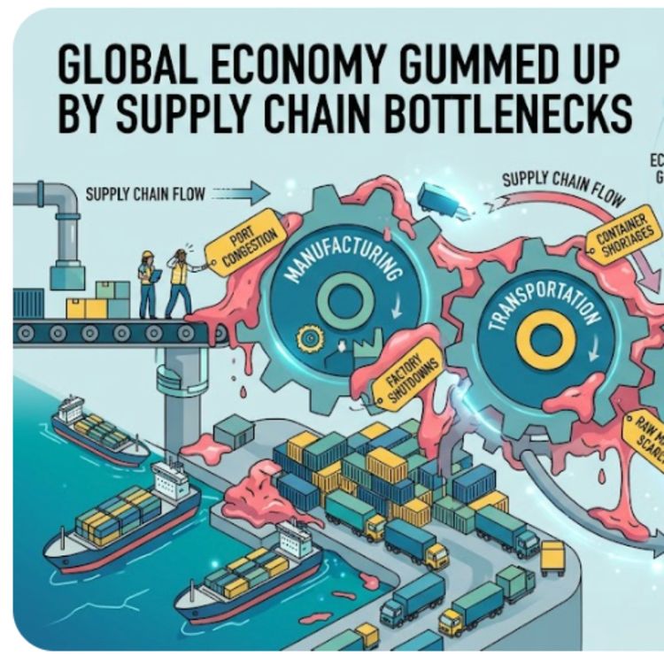 cover art for Here we go again - supply chains. From Urea to Silicon Chips.