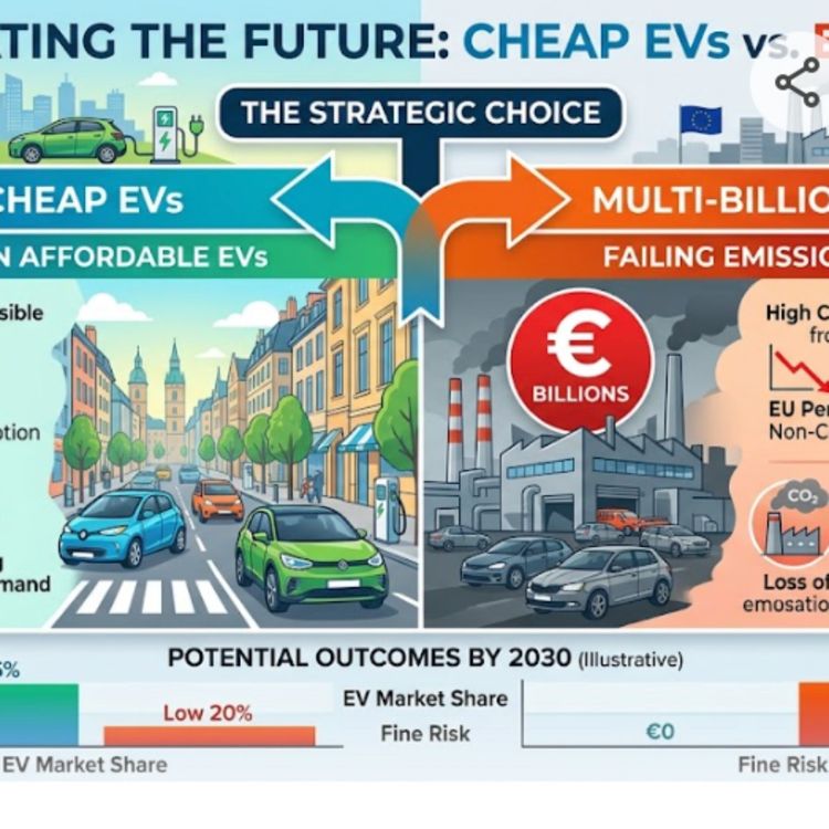 cover art for UK to get Irish green credits? We could have cheap EVs but instead face multi-billion fines.