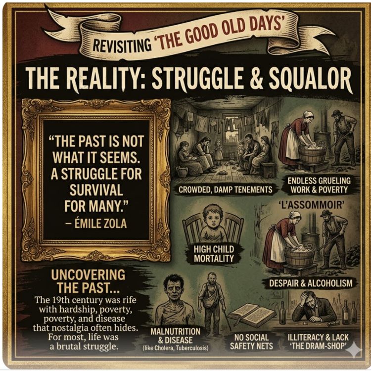 cover art for The past ain't what many of us remember. Populists promise a return to the good old days.