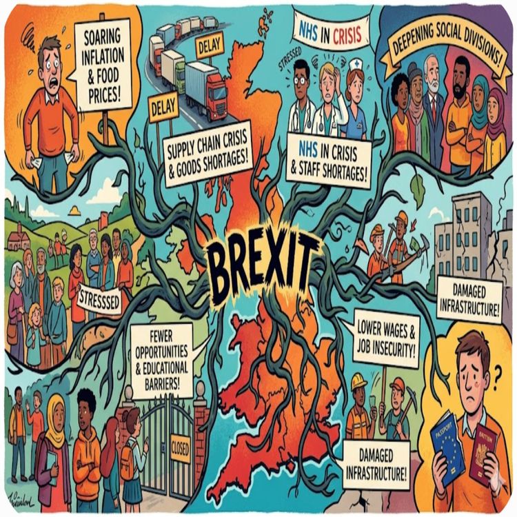 cover art for Brexit has failed. Everything going wrong in the UK is now connected to that simple fact.