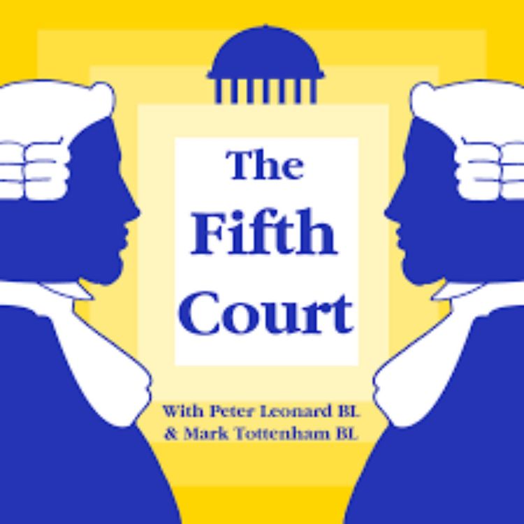 cover art for E144 The Fifth Court - Mr Justice Brian Cregan, Judge of the High Court | Parnell, leadership, and the law