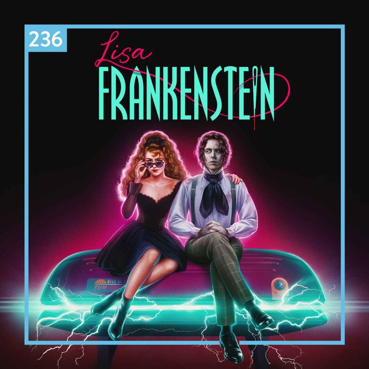 cover art for Lisa Frankenstein