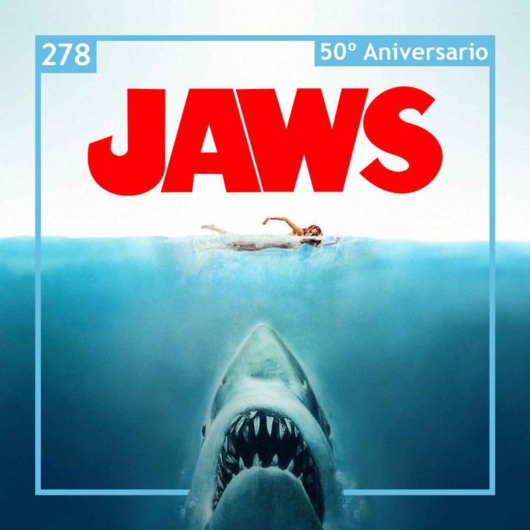 cover art for Jaws, 50º aniversario