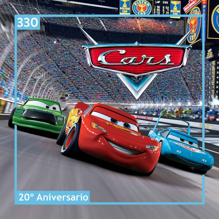 cover art for Cars, 20º aniversario
