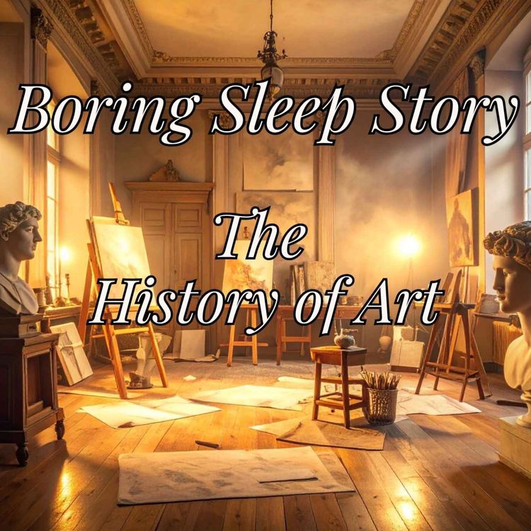 cover art for Boring Sleep Story: The History of Art – A Calm Reading to Help You Sleep