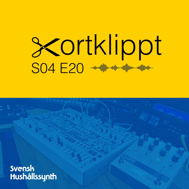 cover art for #83 EMOM, Kickstarter och återköpa gamla synthar