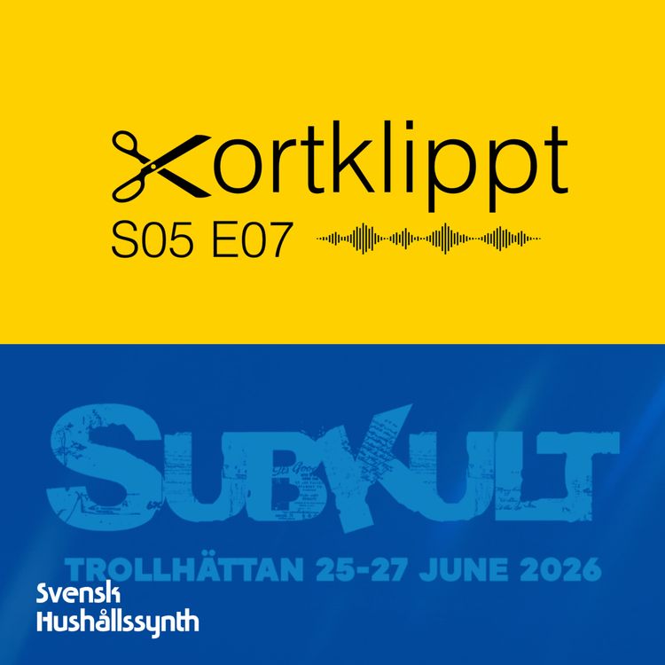 cover art for #96 Syntetiska släggor och subkultur