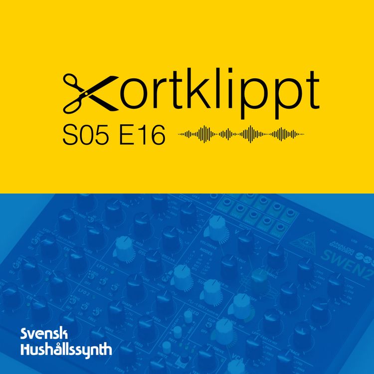cover art for #105 Svenska Analogsynthar och Finbesök