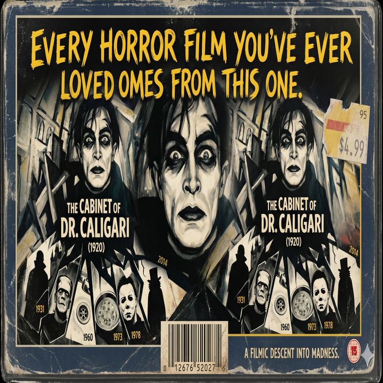 cover art for The Cabinet of Dr. Caligari Is Where Horror's DNA Begins — And Nobody Talks About It