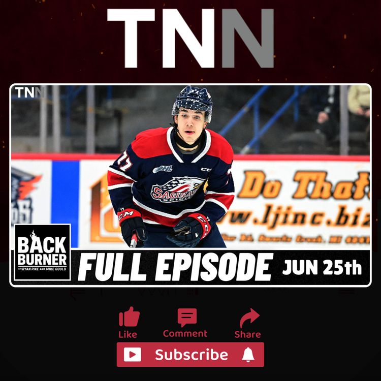 cover art for 2025 NHL Draft Preview Ft. DFO's Steven Ellis | FN Back Burner - June 25th, 2025