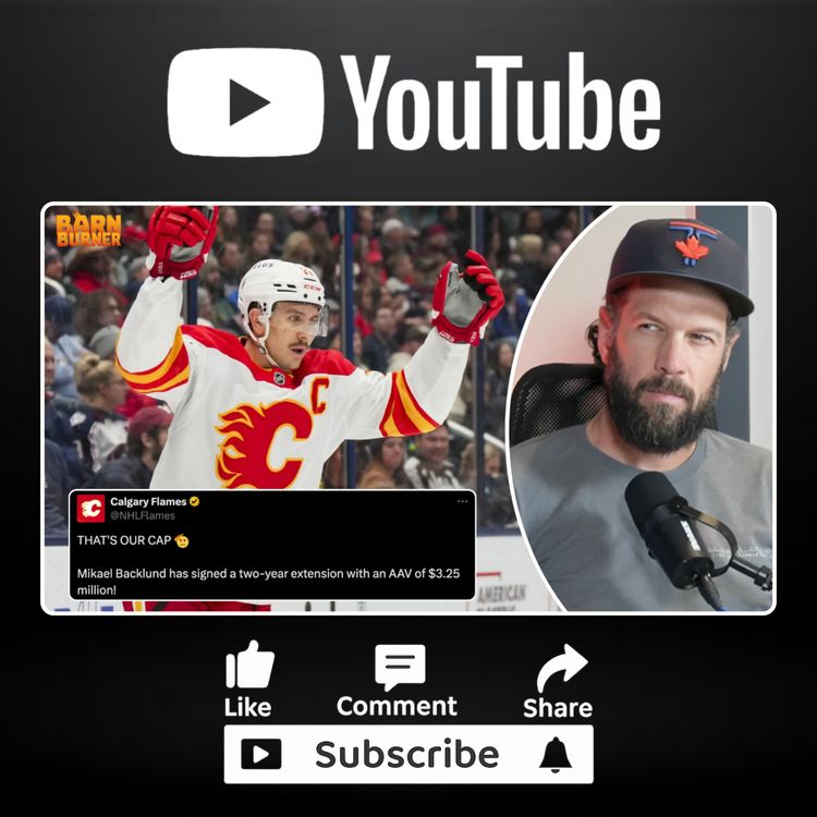 cover art for Flames Sign Captain Mikael Backlund To Two-Year Extension ($3.25 million AAV) | Instant Reaction