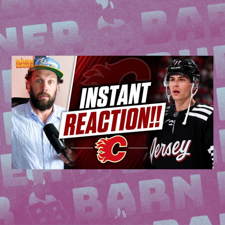 cover art for New Jersey Devils Are Trading Simon Nemec To The Calgary Flames Ft. Mike Rupp | Instant Reaction
