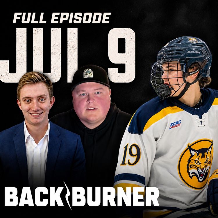 cover art for Calgary Flames Top 10 Prospects Ft. Steven Ellis | FN Back Burner - July 9th, 2026