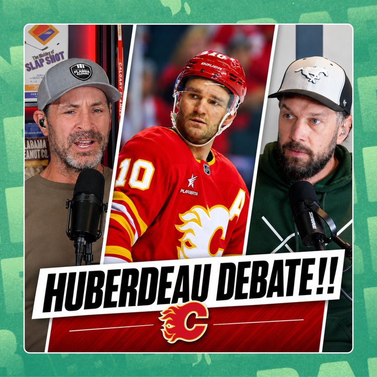 cover art for Do The Calgary Flames Gain ANYTHING By Playing Jonathan Huberdeau?? | BB Clips